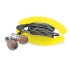 Органайзер для кабеля и наушников, желтый, пластик