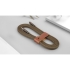 Кабель Rombica LINK-C Olive Cable, оливковый, ткань, металл