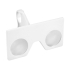 Очки виртуальной реальности с набором 3D линз, белый, белый, пластик