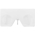 Мини виртуальные очки с клипом, белый, белый, абс пластик