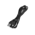 Кабель USB 2.0 A - micro USB, черный, черный, пластик