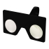 Мини виртуальные очки с клипом, черный, черный, абс пластик