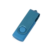 Флеш-карта USB 2.0 8 Gb Квебек Solid, голубой
