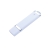 USB-флешка на 8 ГБ с покрытием soft-touch Орландо,  белый