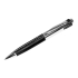 Флешка в виде ручки с мини чипом, 16 Гб, черный/серебристый, черный/серебристый, металл/кожа пу