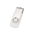 USB-флешка на 8 Гб «Квебек», белый, пластик с покрытием soft-touch\металл