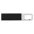 Флеш-карта USB 2.0 16 Gb с карабином Hook, черный/серебристый, черный/серебристый, металл
