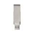 USB-флешка 2.0 на 8 Гб Setup, серебристый, серебристый, металл