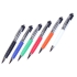 Флешка в виде ручки с мини чипом, 32 Гб, синий/серебристый, синий/серебристый, металл/кожа пу