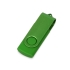 Флеш-карта USB 2.0 8 Gb Квебек Solid, зеленый, зеленый, пластик с покрытием soft-touch\металл
