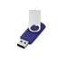 USB-флешка на 32 Гб «Квебек», синий, пластик с покрытием soft-touch\металл