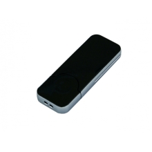 USB-флешка на 32 Гб в стиле I-phone, прямоугольнй формы, черный