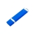USB-флешка на 32 ГБ с покрытием soft-touch Орландо, синий