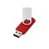 USB-флешка на 32 Гб «Квебек», красный, пластик с покрытием soft-touch\металл