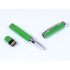 USB-флешка на 8 Гб в виде ручки с мини чипом, зеленый, зеленый, металл