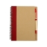 Набор Essentials с флешкой и блокнотом А5 с ручкой, красный, красный/натуральный/серебристый, бумага/пластик/металл