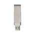 USB-флешка 2.0 на 16 Гб Setup, серебристый, серебристый, металл
