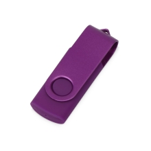 Флеш-карта USB 2.0 8 Gb Квебек Solid, фиолетовый