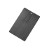Флеш-карта USB 2.0 16 Gb в виде металлической карты Card Metal, темно-серый, темно-серый, металл