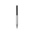 Металлическая шариковая ручка с флеш-картой на 8 Гб Jobs, серебристая, серебристый/черный, металл