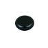 Флешка промо круглой формы, 16 Гб, черный, черный, пластик