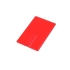 Флешка в виде пластиковой карты, 8 Гб, красный, красный, пластик