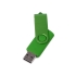 Флеш-карта USB 2.0 8 Gb Квебек Solid, зеленый, зеленый, пластик с покрытием soft-touch\металл
