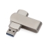 USB-флешка 2.0 на 8 Гб Setup, серебристый, серебристый, металл