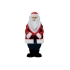 USB-флешка на 4 Гб Дед Мороз Santa под нанесение, белый, красный, белый, черный, пластик