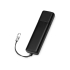 Флеш-карта USB 2.0 16 Gb металлическая с колпачком Borgir, черный, черный, металл