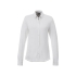 Женская рубашка Bigelow из пике с длинным рукавом, белый, белый, двойное трикотажное пике, 95% хлопок и 5% эластан