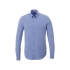 Мужская рубашка Bigelow из пике с длинным рукавом, светло-синий, светло-синий, двойное трикотажное пике, 95% хлопок и 5% эластан
