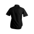 Рубашка Stirling женская с коротким рукавом, черный, черный, 65% полиэстер, 35% хлопок, саржа