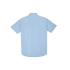 Рубашка Stirling мужская с коротким рукавом, синий, синий, 65% полиэстер, 35% хлопок, саржа