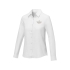 Pollux Женская рубашка с длинным рукавом, белый, белый, ткань оксфорд 55% хлопок, 45% полиэстер