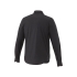 Рубашка с длинными рукавами Hamell, черный, черный, поплин из хлопка 96% и эластана 4%