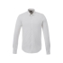 Мужская рубашка Bigelow из пике с длинным рукавом, белый, белый, двойное трикотажное пике, 95% хлопок и 5% эластан