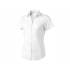 Рубашка Manitoba женская с коротким рукавом, белый, белый, оксфорд, 100% хлопок