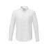 Pollux Мужская рубашка с длинными рукавами, белый, белый, ткань оксфорд 55% хлопок, 45% полиэстер