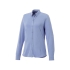 Женская рубашка Bigelow из пике с длинным рукавом, светло-синий, светло-синий, двойное трикотажное пике, 95% хлопок и 5% эластан