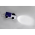 Рулетка в виде автомобиля с набором отверток, синий, белый/синий/черный, пластик/металл