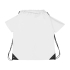 Рюкзак с принтом футболки болельщика, белый, белый, полиэстер 210D