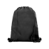 Сетчатый рюкзак со шнурком Oriole, черный, черный, полиэстер 210d