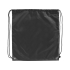 Рюкзак со шнурком Oriole из переработанного ПЭТ, черный, черный, переработанный пэт
