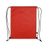 Рюкзак-мешок Reviver из нетканого переработанного материала RPET, красный, красный, нетканый переработанный материал