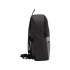 Рюкзак Merit со светоотражающей полосой и отделением для ноутбука 15.6'', серый, темно-серый/серый, 100% полиэстер