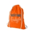 Рюкзак хлопковый «Oregon», оранжевый, оранжевый/белый, хлопок 100 г/м2