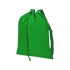 Рюкзак со шнурком и затяжками Lery, зеленый, зеленый, полиэстер 210d