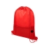Сетчастый рюкзак со шнурком Oriole, красный, красный, полиэстер 210d