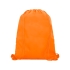 Сетчастый рюкзак со шнурком Oriole, оранжевый, оранжевый, полиэстер 210d
